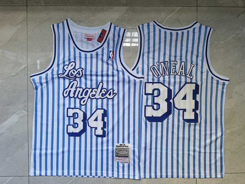Lakers 34 Shaquille O'Neal Blue White 1996 97 Hardwood Classics Jersey,We sell and wholesale Lakers 34 Shaquille O'Neal Blue White 1996 97 Hardwood Classics Jersey on line form chian!